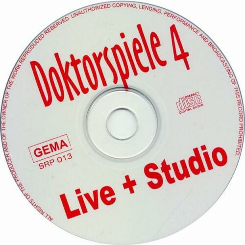 Doktorspiele Studio 'n' Live