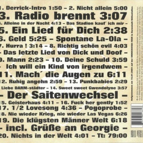Unrockstar Tour 2004 Teil 1